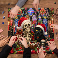 Gothic Christmas Jigsaw Puzzle 1000 Piece