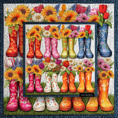 Flower Boots Jigsaw Puzzle 1000 Pieces