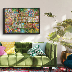 Verträumte Garten -Puzzles 1000 Stücke