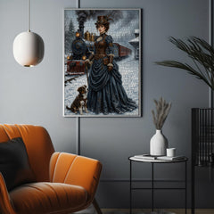 Winter Steampunk Lady