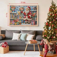 Santa's Bloomed Blessing Jigsaw Puzzle 1000 Pieces