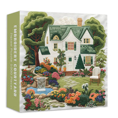 Embroidery Courtyard Jigsaw Puzzle 1000 Pieces