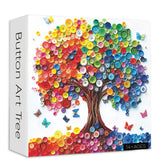 Button Art Tree Jigsaw Puzzle 1000 Pieces