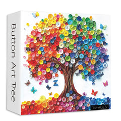 Button Art Tree Puzzle 1000 pièces 1000 pièces