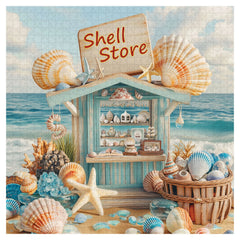 Seaside Shell Shop Jigsaw Puzzle 1000 Pieces