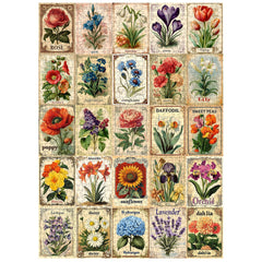 Vintage Floral Medley Puzzle 1000 Teile