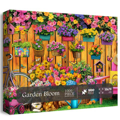 Gartenblühen -Puzzle 1000 Stücke