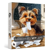 Mischief Maker Yorkie Jigsaw Puzzle 1000 Pieces