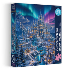 Aurora Fortress Jigsaw Puzzle 1000 Pieces