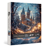 Hogwarts Castle in Winter Jigsaw Puzzle 1000 Pieces