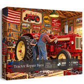 Tractor Repair Barn Jigsaw Puzzle 1000 Pieces