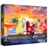 Sunset Ice Drinks Puzzle 1000 pièces 1000 pièces