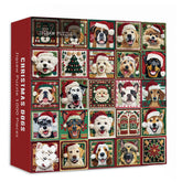 Chiens de Noël puzzles 1000 pièces