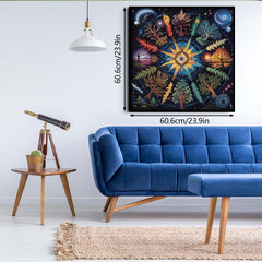 Seasons Mandala Jigsaw Puzzle 1000 Pieces