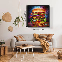 Delicious Hamburger Jigsaw Puzzle 1000 Pieces