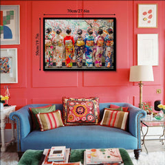 Elegant Kimono Jigsaw Puzzle 1000 Pieces