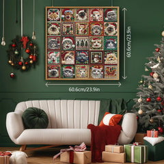 Chats de Noël puzzle 1000 pièces