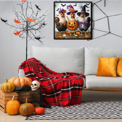Halloween Trickster Chickens Jigsaw Puzzle 1000 Pieces