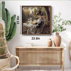 Riverside Tranquility Tale Jigsaw Puzzle 1000 Pieces