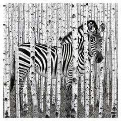 Zebra Forest Jigsaw Puzzle 1000 Pieces