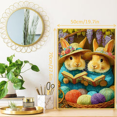 Funny Bunnies Jigsaw Puzzle 1000 Pieces