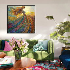 Gemstone Woman Jigsaw Puzzle 1000 Pieces