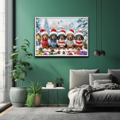 Santa's Pup Posse Jigsaw Puzzle 1000 Pieces