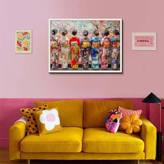 Elegant Kimono Jigsaw Puzzle 1000 Pieces