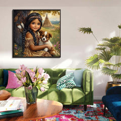 Blooming Meadow Friends Jigsaw Puzzle 1000 Pieces