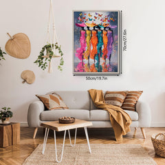 Butterfly And Muse Jigsaw Puzzle 1000 Pieces