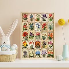 Vintage Floral Medley Puzzle 1000 Teile