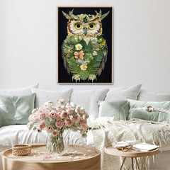 The Foliage Owl Night Jigsaw Puzzle 1000 Pieces