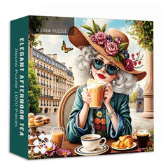 Elegant Afternoon Tea Jigsaw Puzzle 1000 Pieces