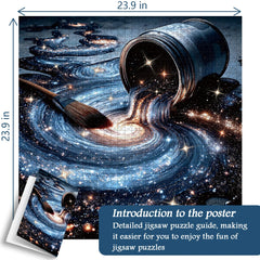 Cosmic Brush Jigsaw Puzzle 1000 Piece
