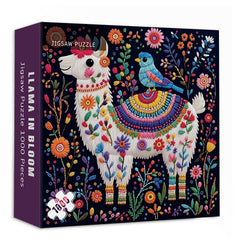 Lama in Bloom Puzzle 1000 Teile