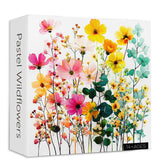 Pastell-Wildblumen-Puzzle 1000 Teile