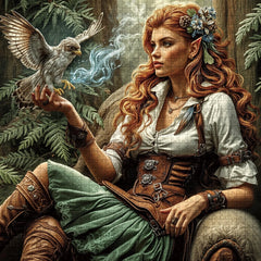 Elf Falconer Jigsaw Puzzle 1000 Pieces