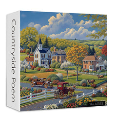 Countryside Poem Jigsaw Puzzle 1000 Pieces
