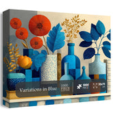 Variations de Blue Jigsaw Puzzle 1000 Pièces