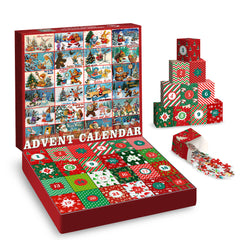Merry Moments Adven Calendar Puzzle 1000 pièces 1000 pièces