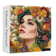 Mosaic Nymph Jigsaw Puzzle 1000 Pieces