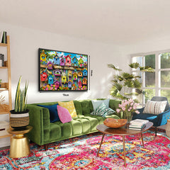 Freudiges Vogelhaus -Puzzle 1000 Stücke