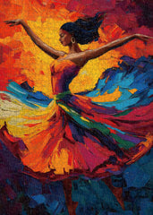 Dance of Colors Jigsaw Puzzle 1000 Pieces