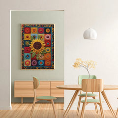 Sunflowers Patchwork Jigsaw Puzzle 1000 Piece