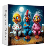 Pajama Chicks Jigsaw Puzzle 1000 Pieces