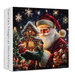 Santa's Magical Workshop Jigsaw Puzzle 1000 Pieces