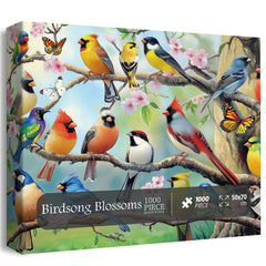 Birdsong Blossoms Jigsaw Puzzles 1000 Pieces