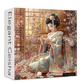 Elegant Geisha Puzzle 1000 Stücke