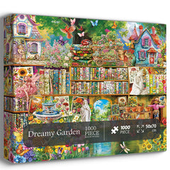 Verträumte Garten -Puzzles 1000 Stücke