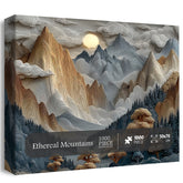 Ethereal Mountains Jigsaw Puzzle 1000 Pieces